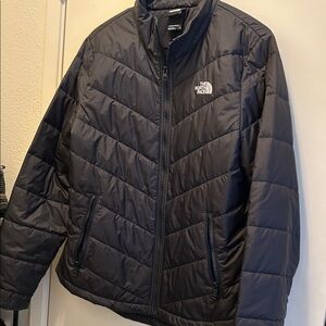 The North Face Charcoal Quilted Jacket